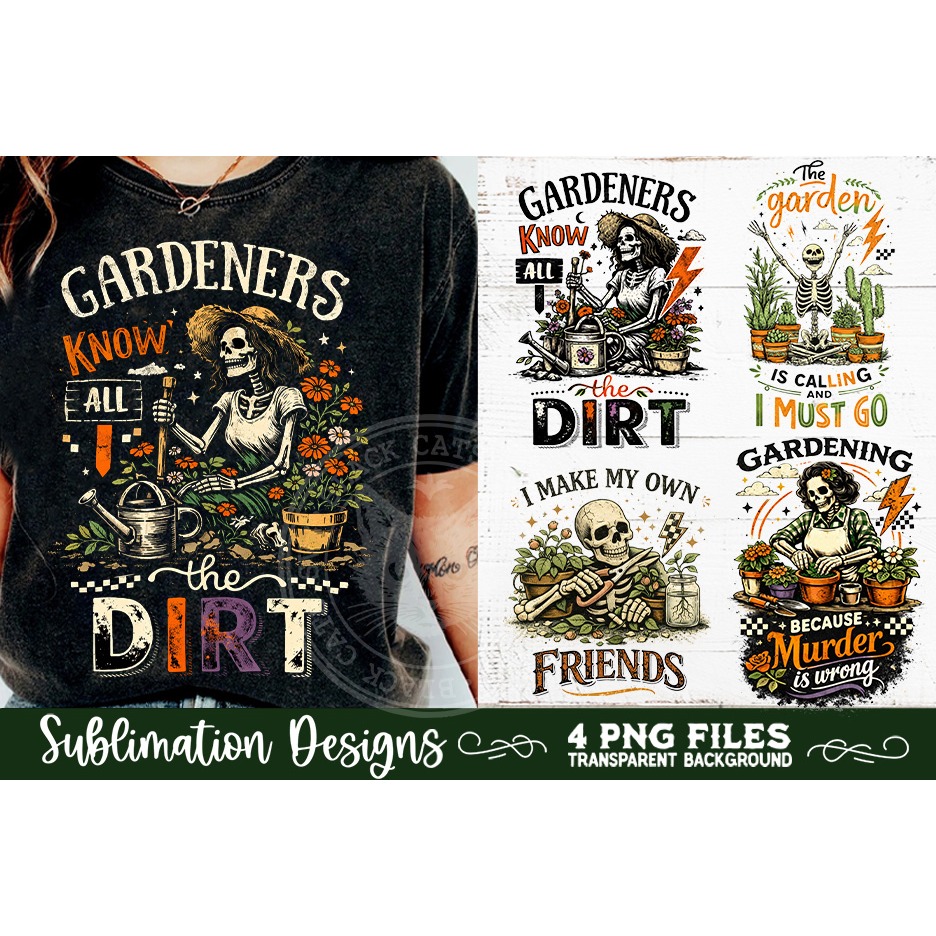 Plant Lover PNG Sublimation 4 Designs (2) 2