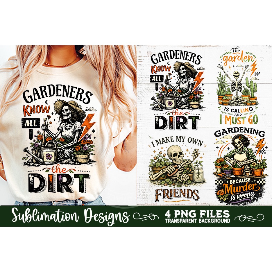 Plant Lover PNG Sublimation 4 Designs (2) 3