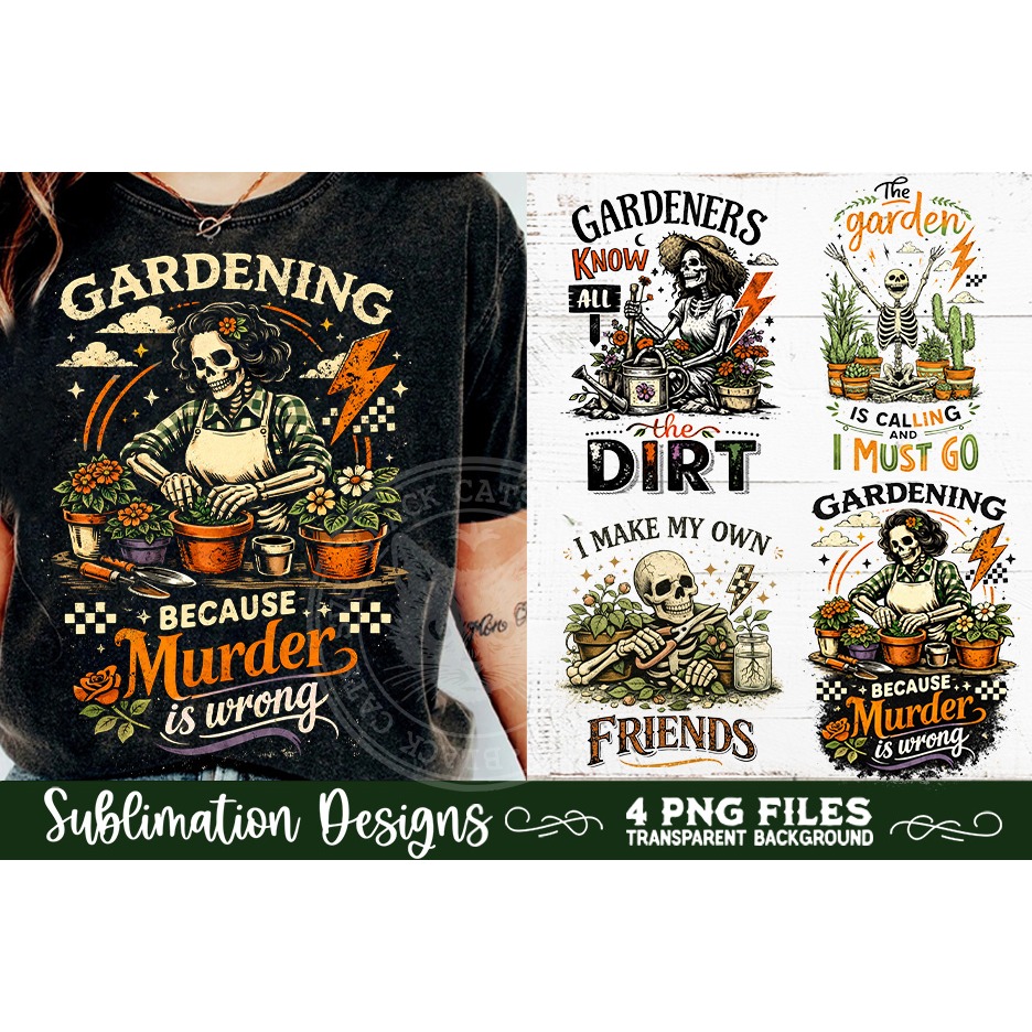 Plant Lover PNG Sublimation 4 Designs (2) 4