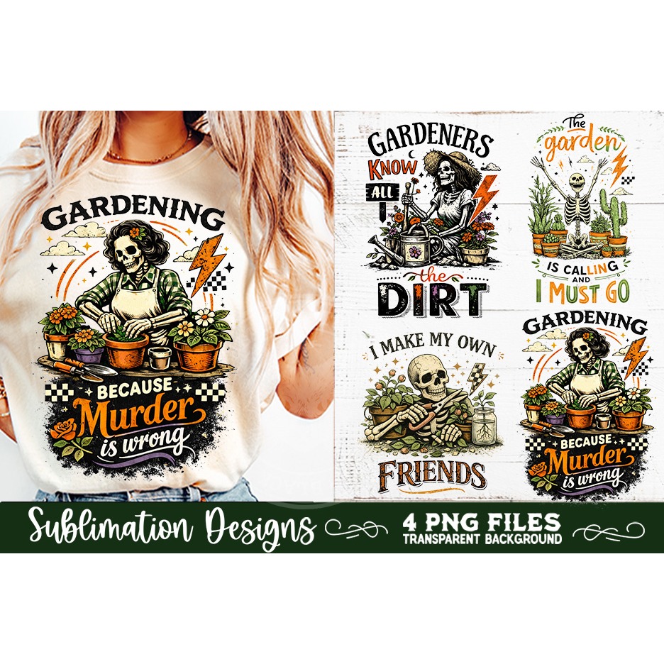 Plant Lover PNG Sublimation 4 Designs (2) 5