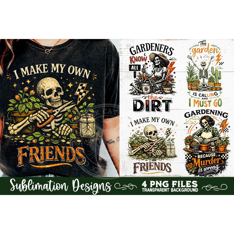 Plant Lover PNG Sublimation 4 Designs (2) 7