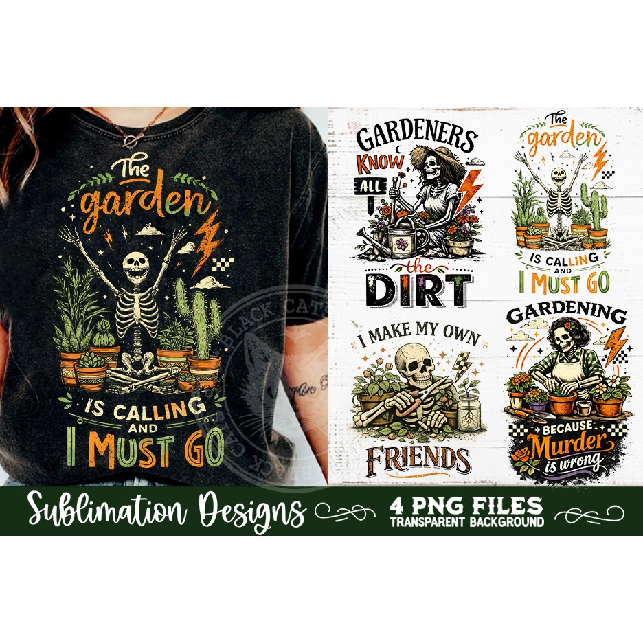 Plant Lover PNG Sublimation 4 Designs (2) 8