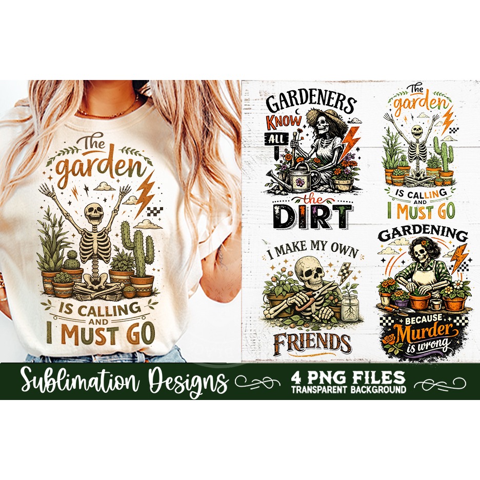Plant Lover PNG Sublimation 4 Designs (2) 9