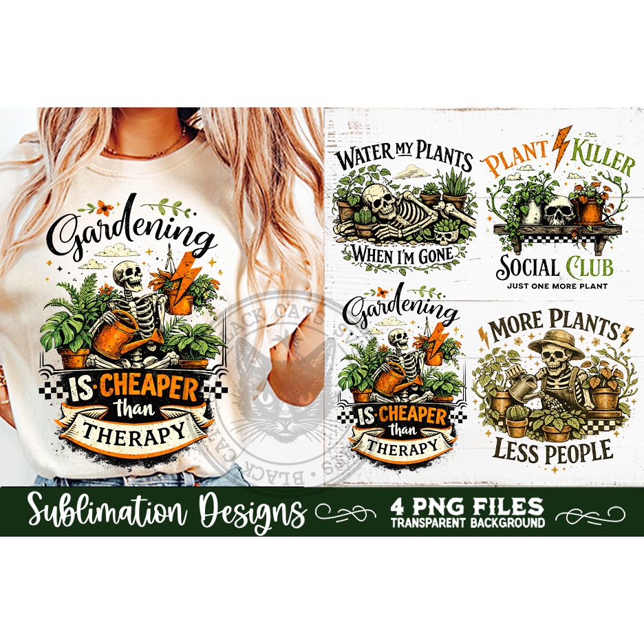 Plant Lover PNG Sublimation 4 Designs (3) 6