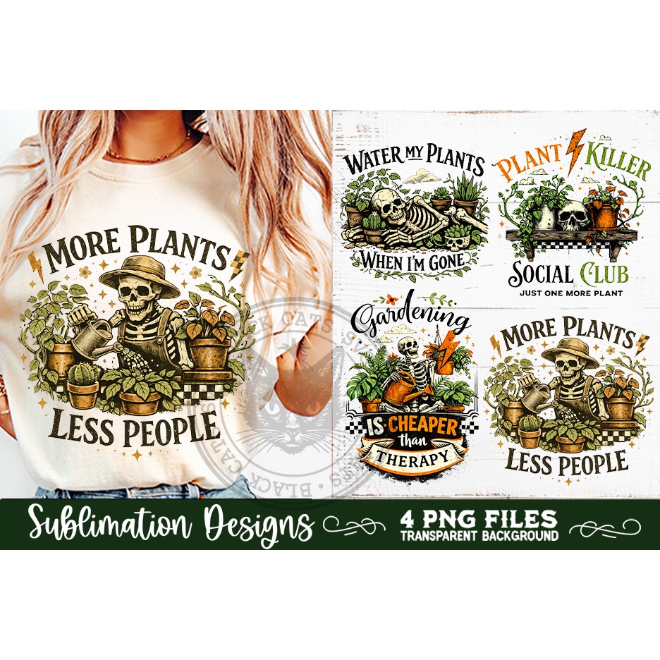 Plant Lover PNG Sublimation 4 Designs (3) 7