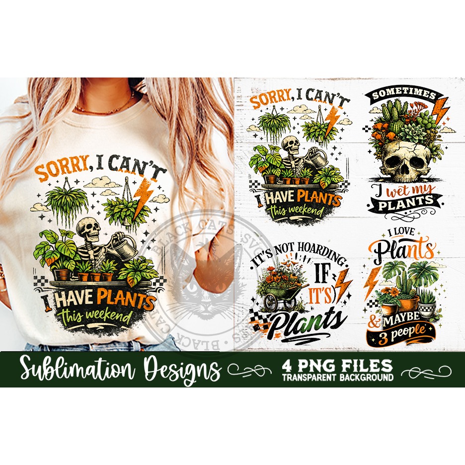 Plant Lover PNG Sublimation 4 Designs (4) 6