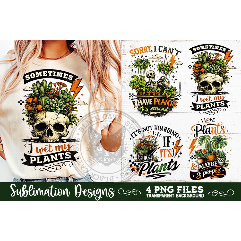 Plant Lover PNG Sublimation 4 Designs (4) 7