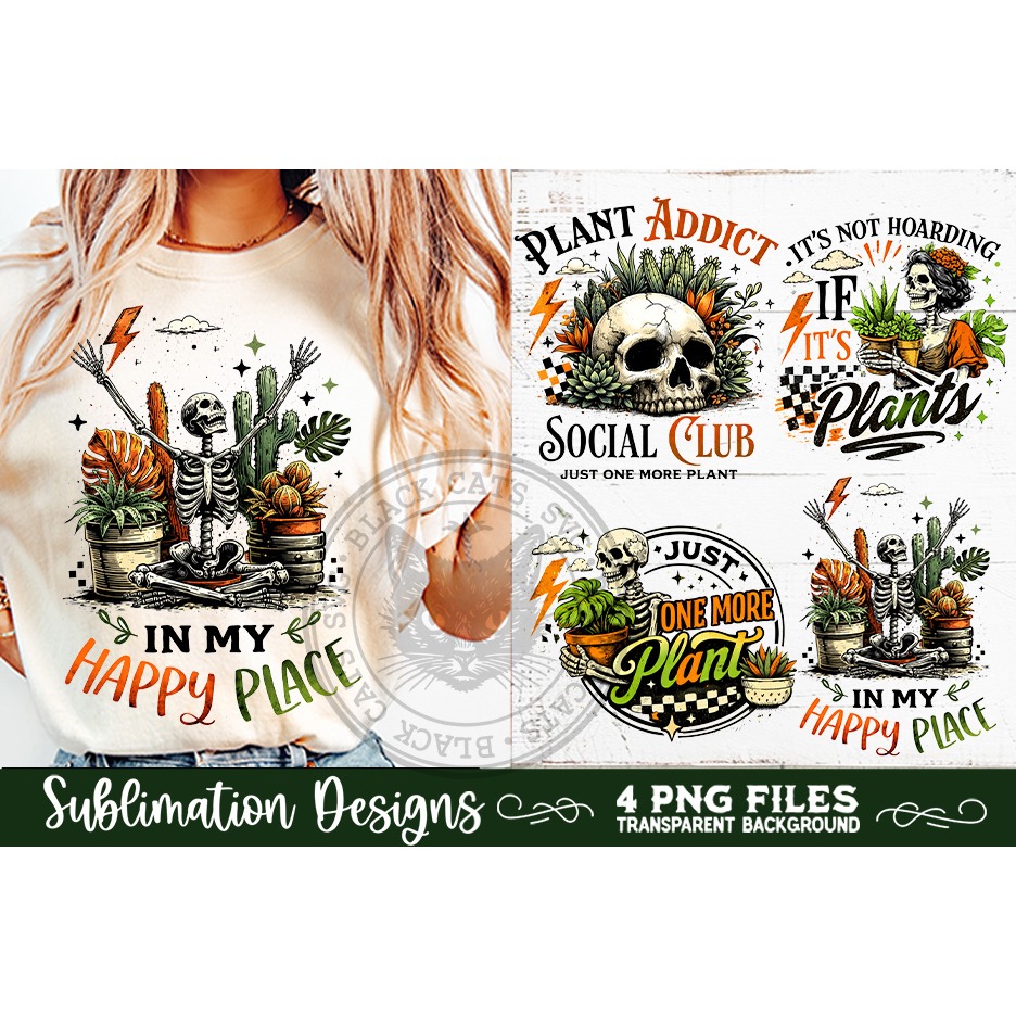 Plant Lover PNG Sublimation 4 Designs (8) 4