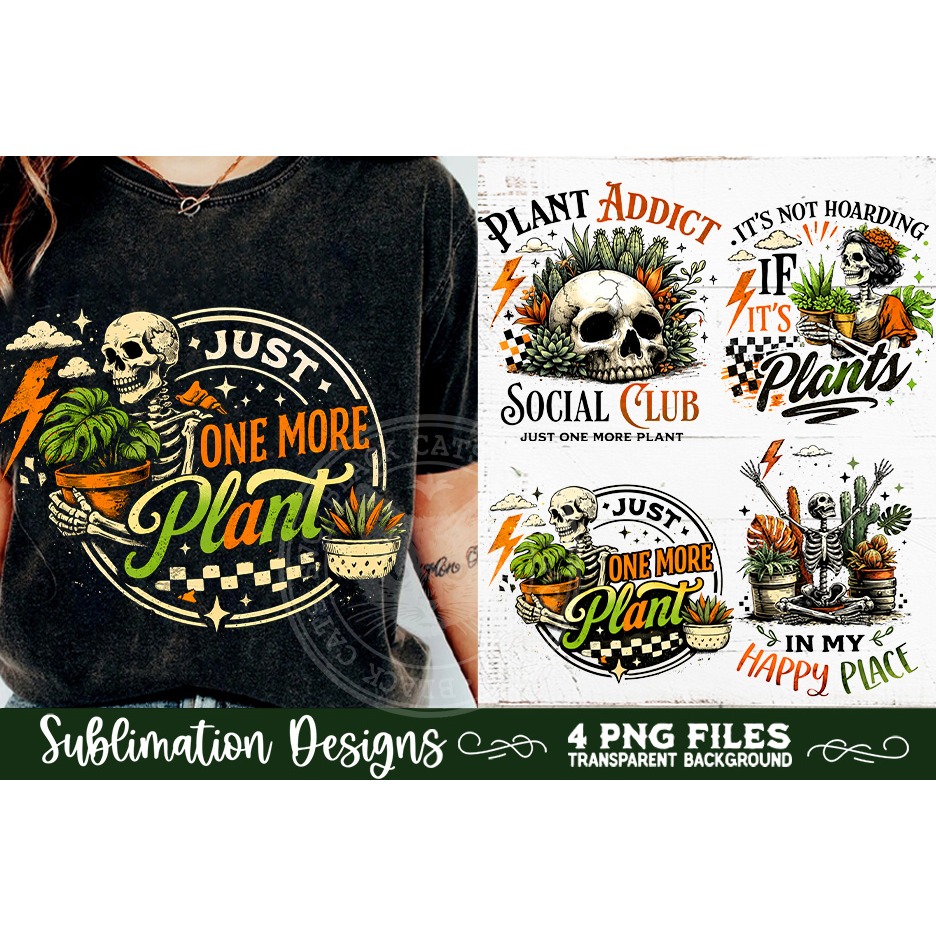 Plant Lover PNG Sublimation 4 Designs (8) 6