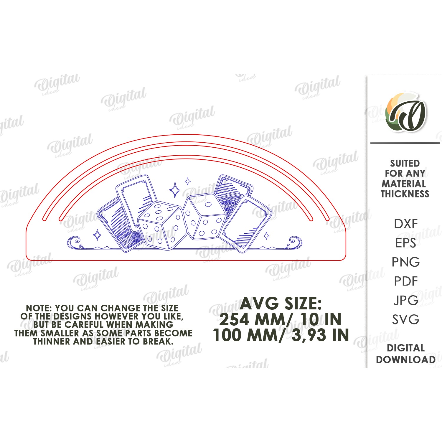 Playing Card Holder Laser Cut. Playing Card Stand SVG (2) 2