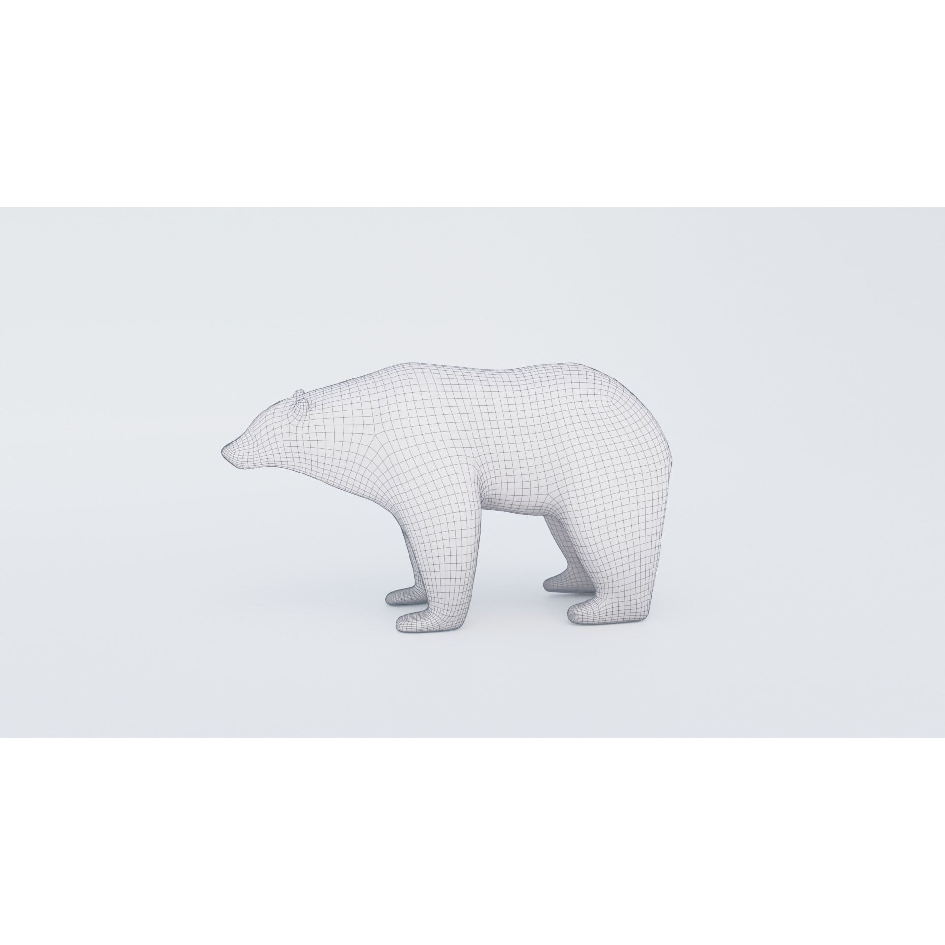 Polar Bear Free 3D model 7