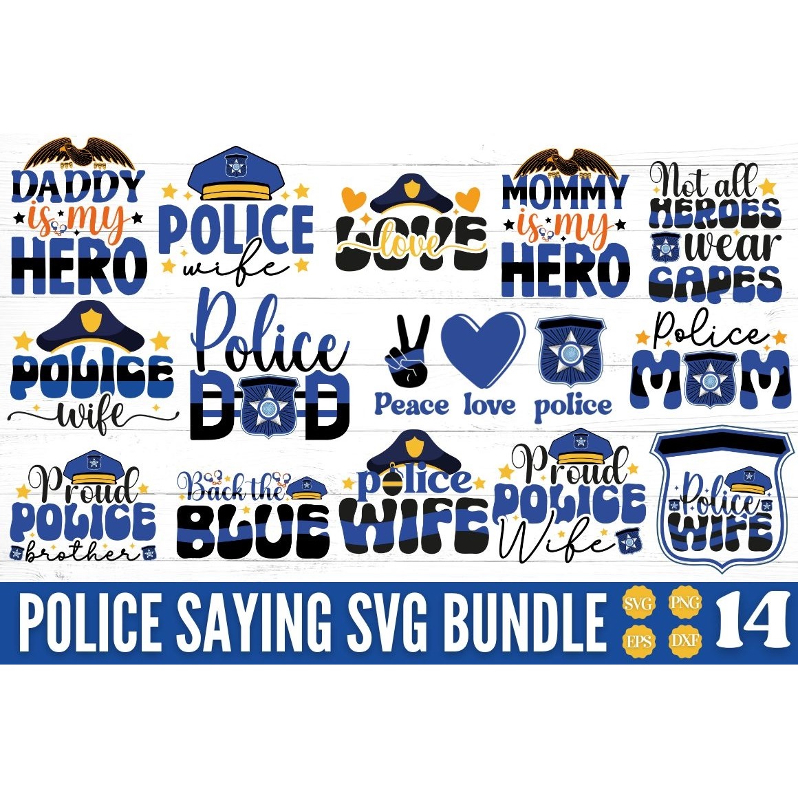 Police SVG Bundle