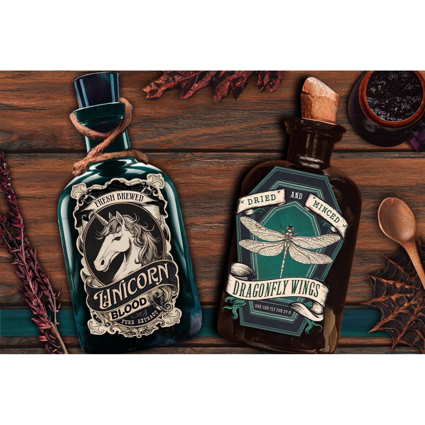 Potion labels, Halloween Labels Stickers, Witch Apothecary (8) 2