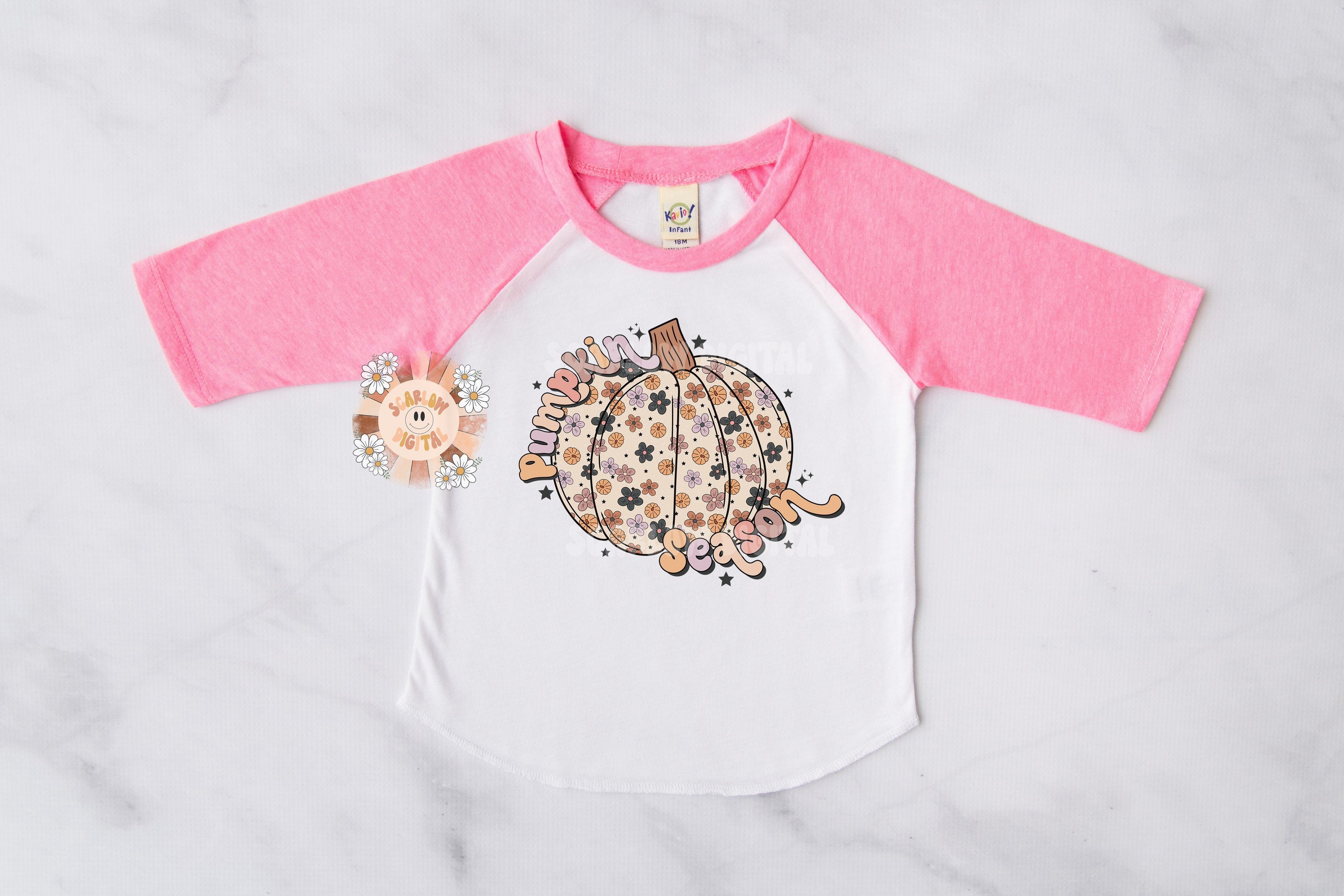 Pumpkin Season PNG-Fall Sublimation Digital Design Download-floral pumpkin png, fall florals png, boho pumpkin png, fall girl png designs 3