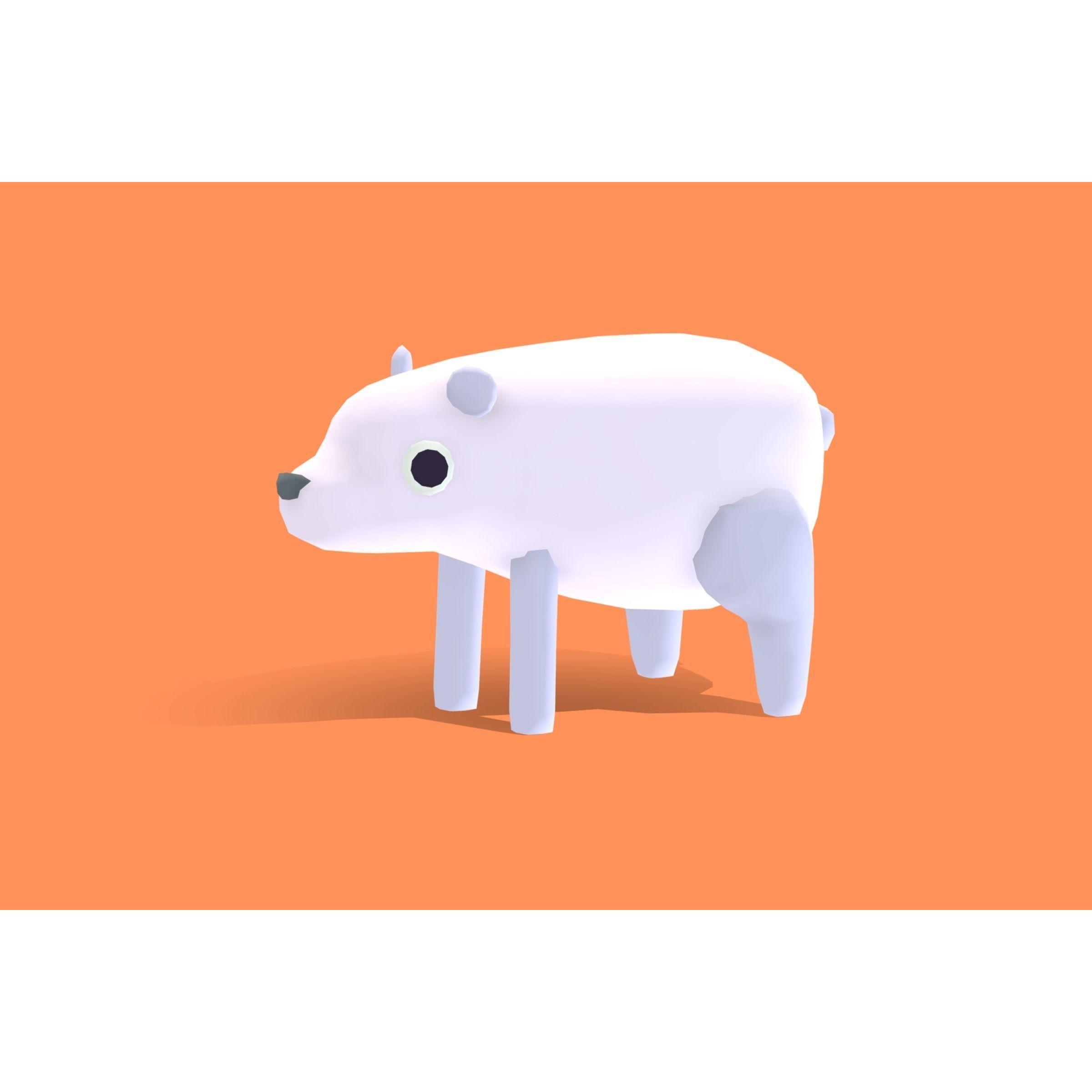 Quirky Series - Animals Mega Pack Vol 1 Low-poly 3D model 7