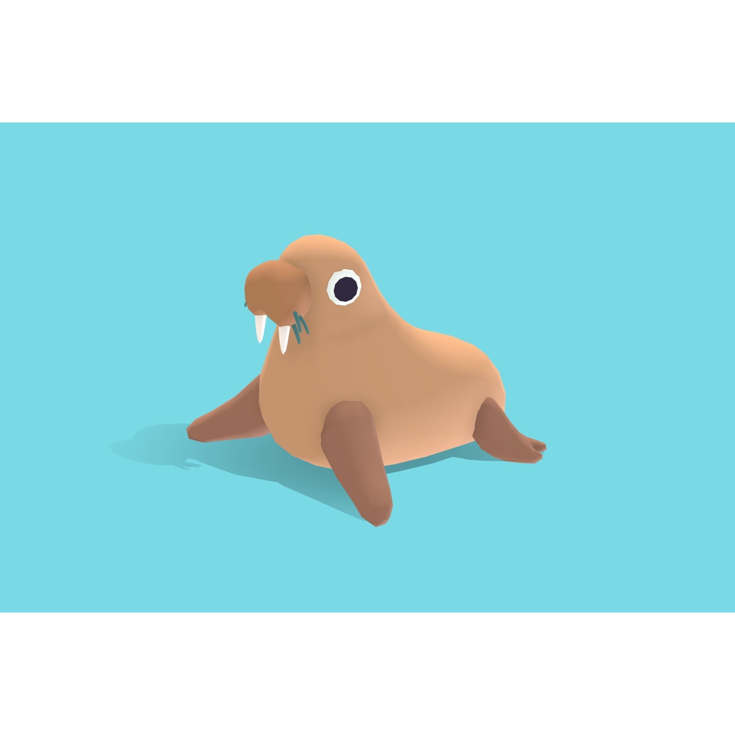 Quirky Series - Animals Mega Pack Vol 1 Low-poly 3D model 9