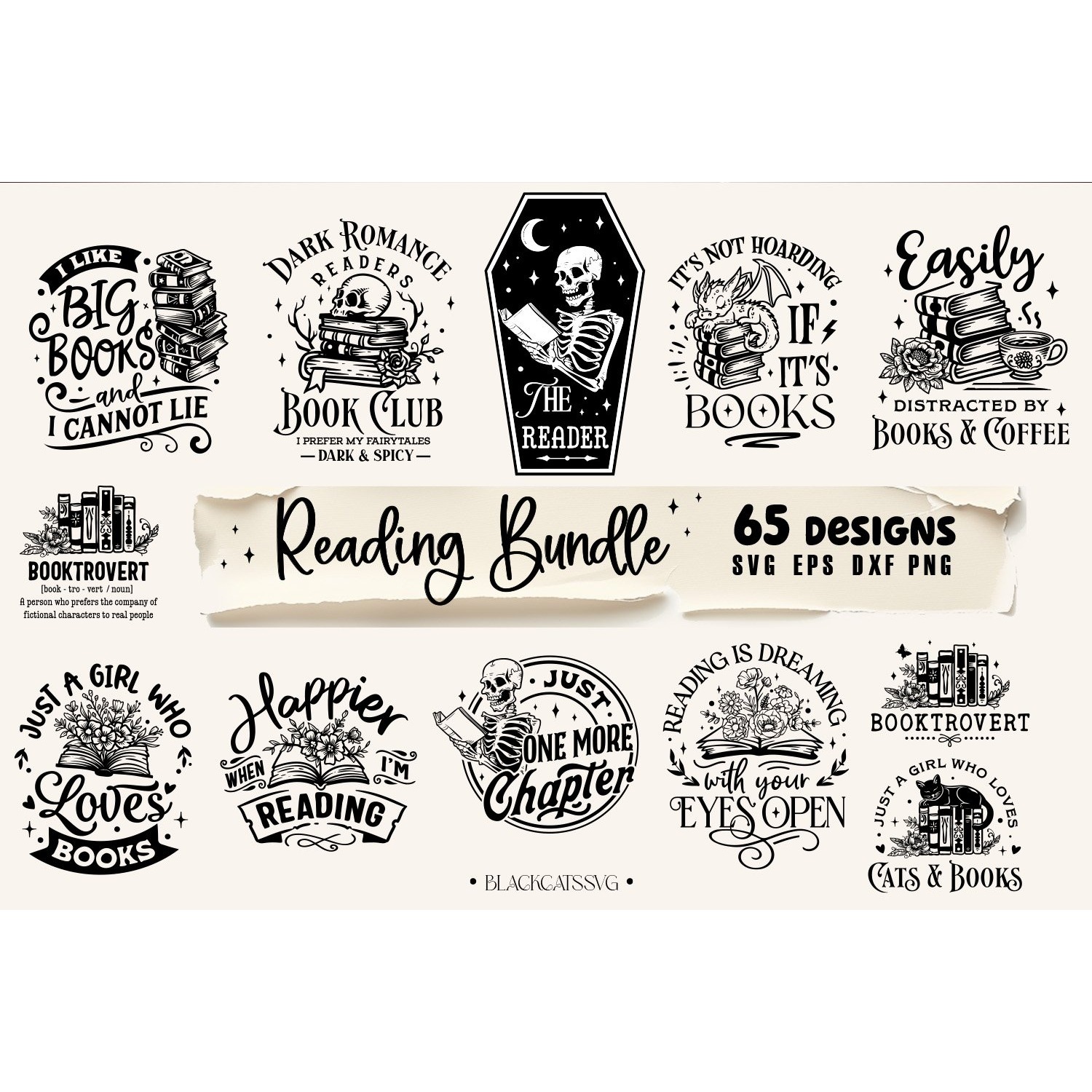 Reading Bundle 65 designs SVG, Floral books svg, Book lover