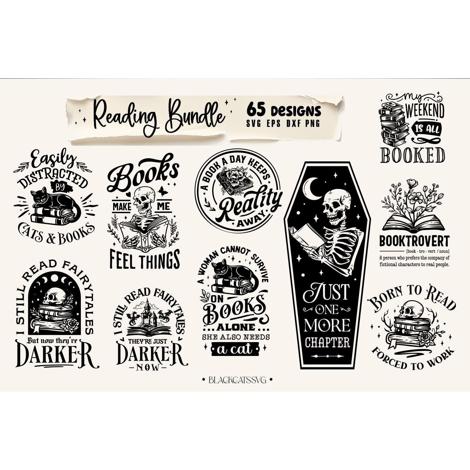 Reading Bundle 65 designs SVG, Floral books svg, Book lover 4