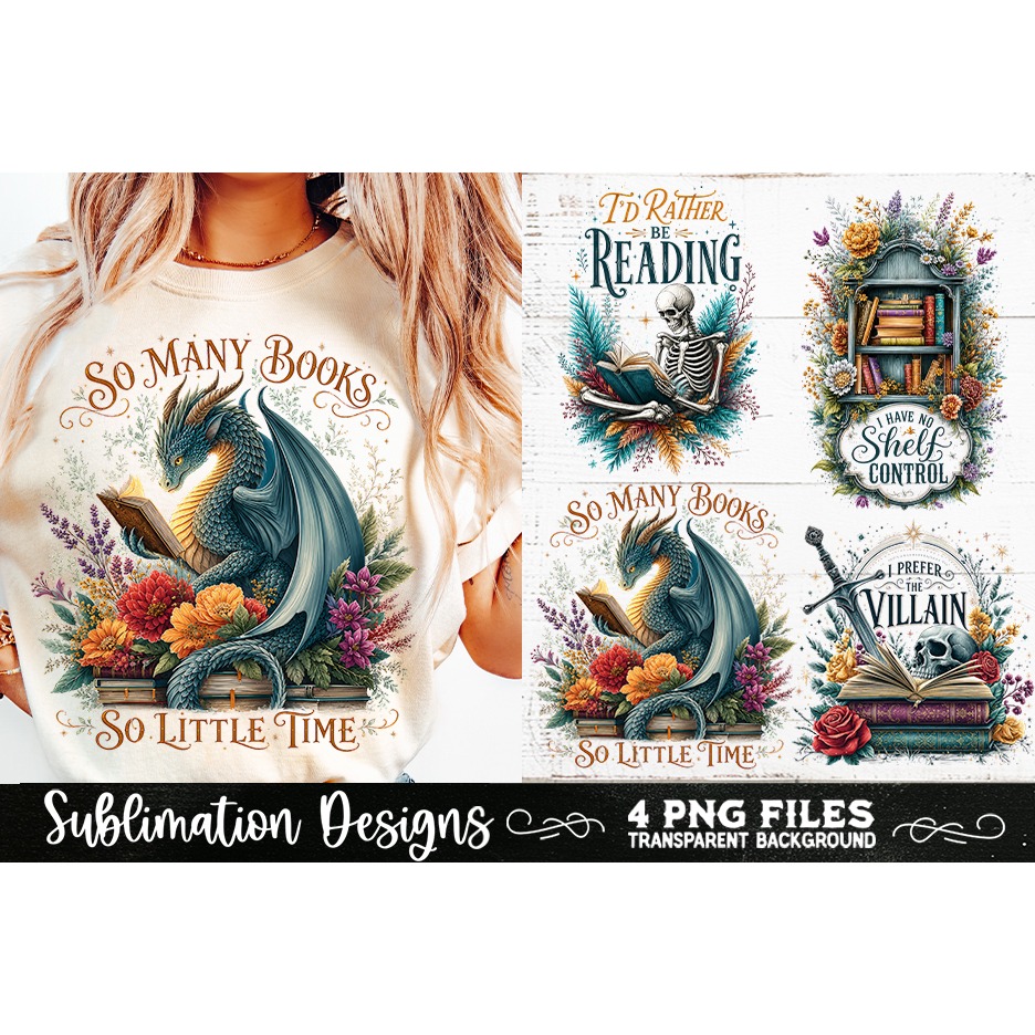 Reading Sublimation Bundle 60 Designs PNG 11