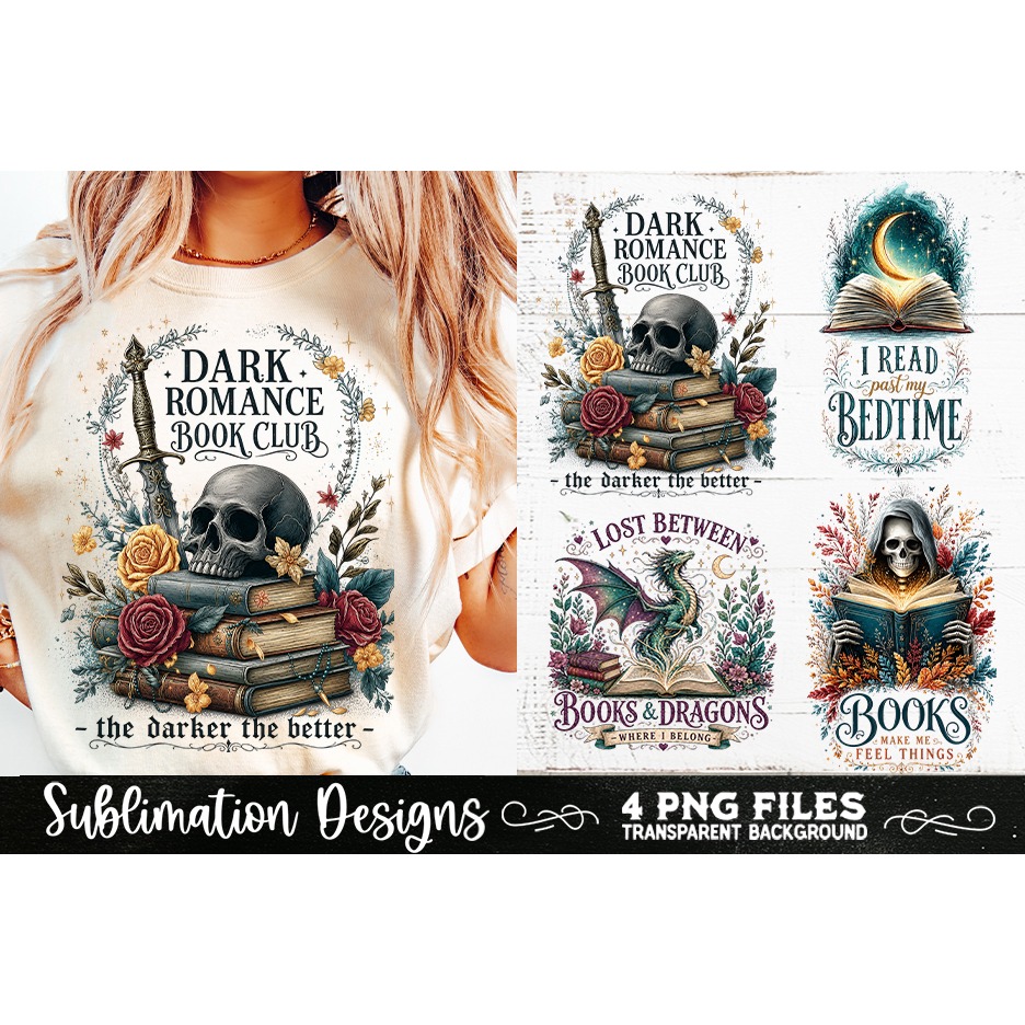 Reading sublimation PNG, Reading 4 PNG, Book Lover PNG 2