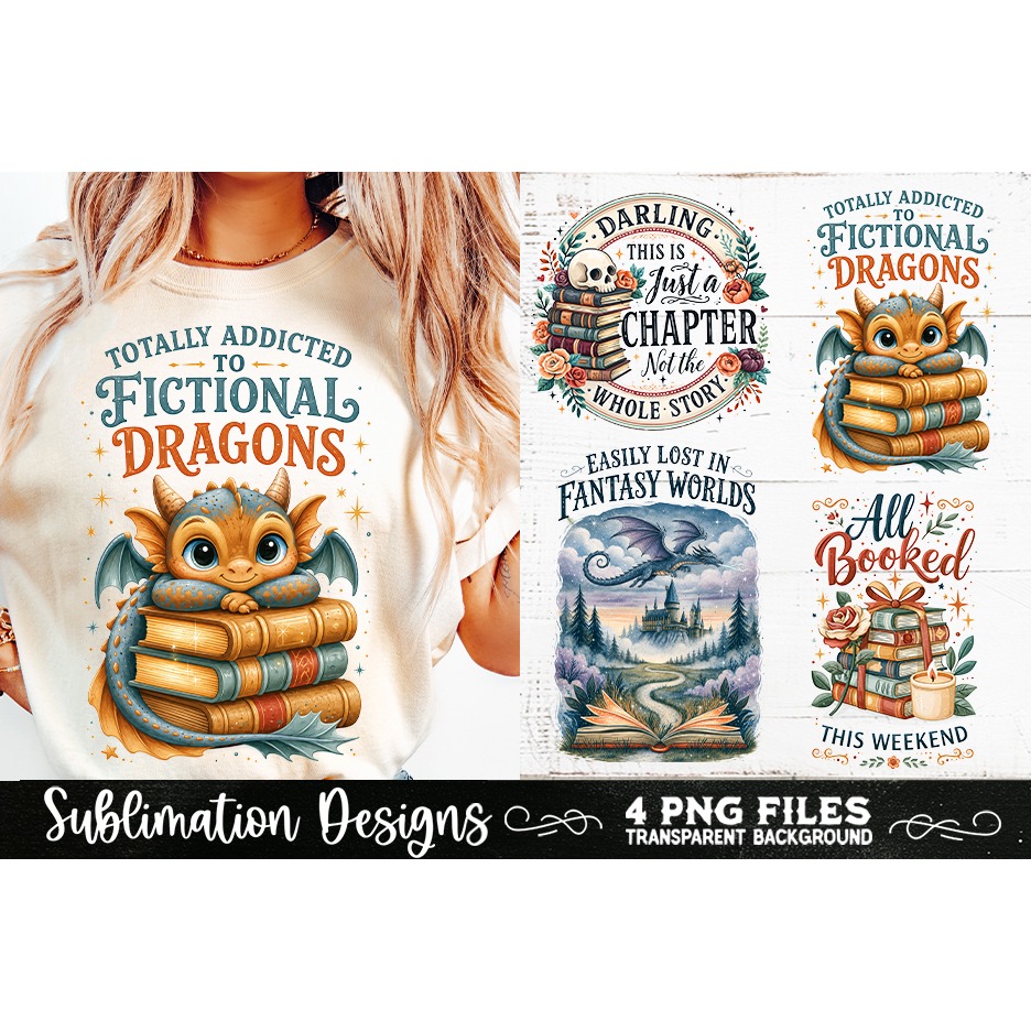 Reading sublimation PNG, Reading 4 PNG, Book Lover PNG (11) 3