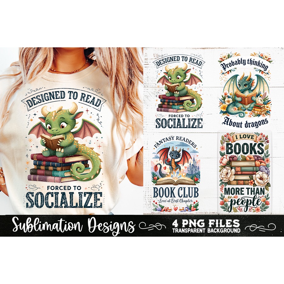 Reading sublimation PNG, Reading 4 PNG, Book Lover PNG (12) 4
