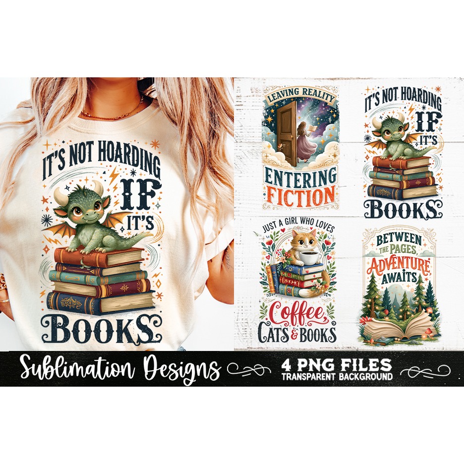 Reading sublimation PNG, Reading 4 PNG, Book Lover PNG (13) 3