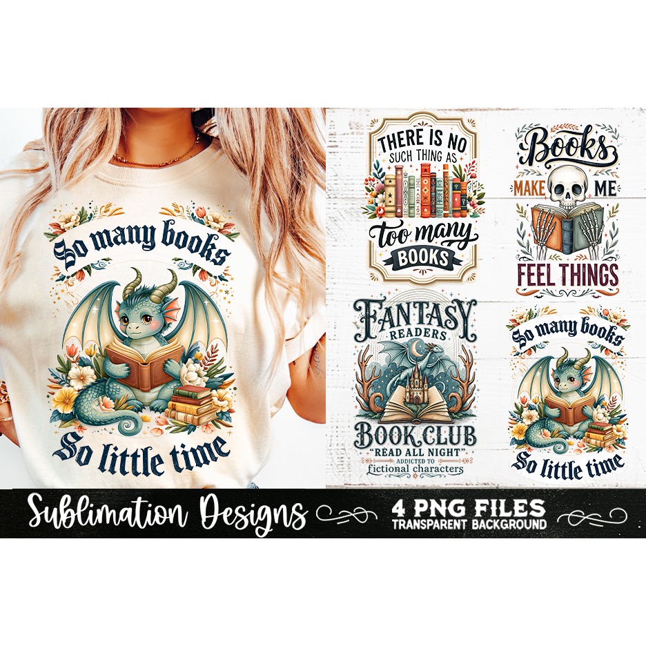Reading sublimation PNG, Reading 4 PNG, Book Lover PNG (6) 2