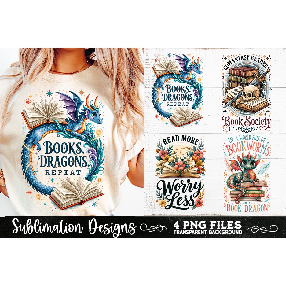 Reading sublimation PNG, Reading 4 PNG, Book Lover PNG (7) 2