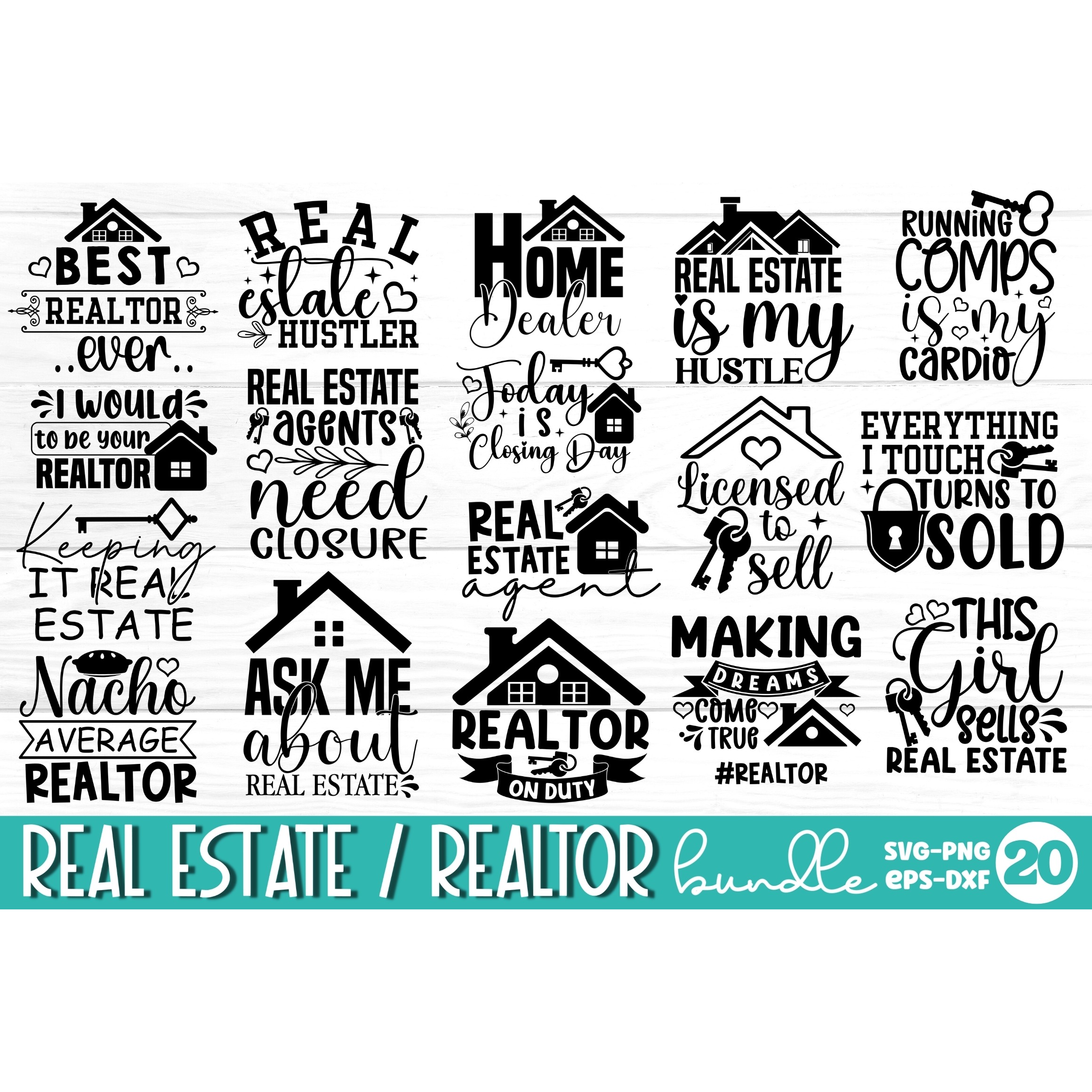 Realtor Design SVG Bundle