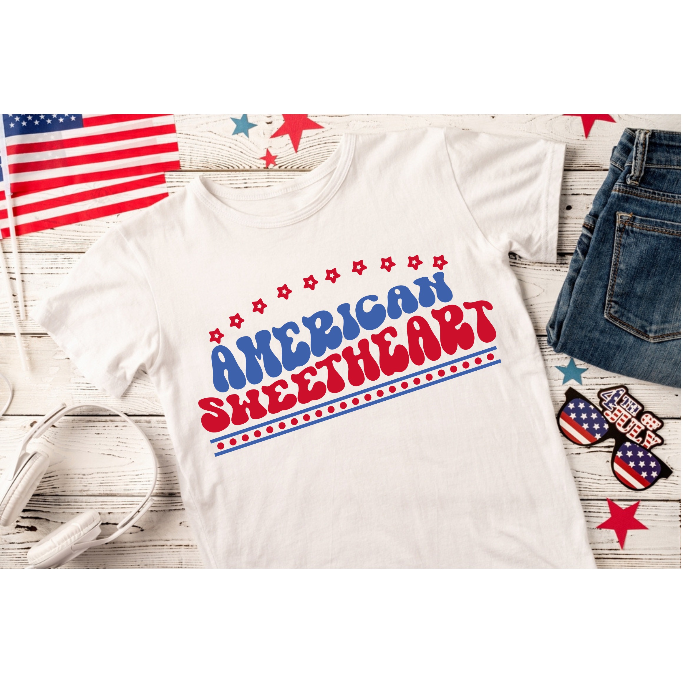 Retro 4th July SVG Bundle 5