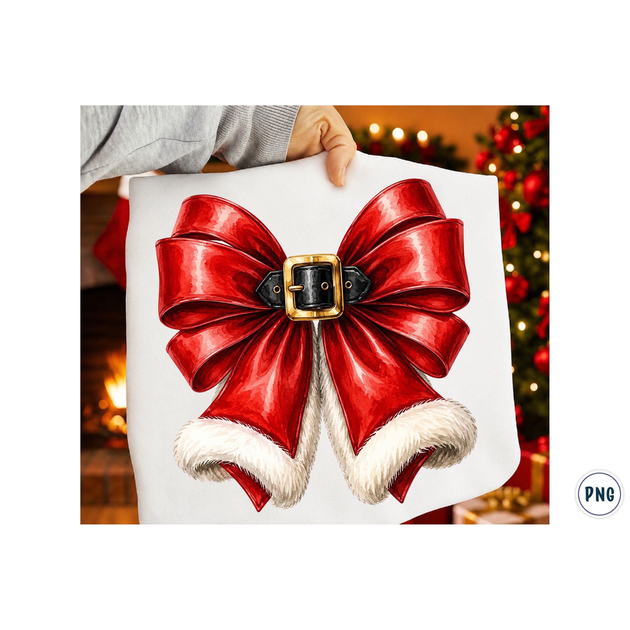 Retro Coquette Christmas Png (2) 2