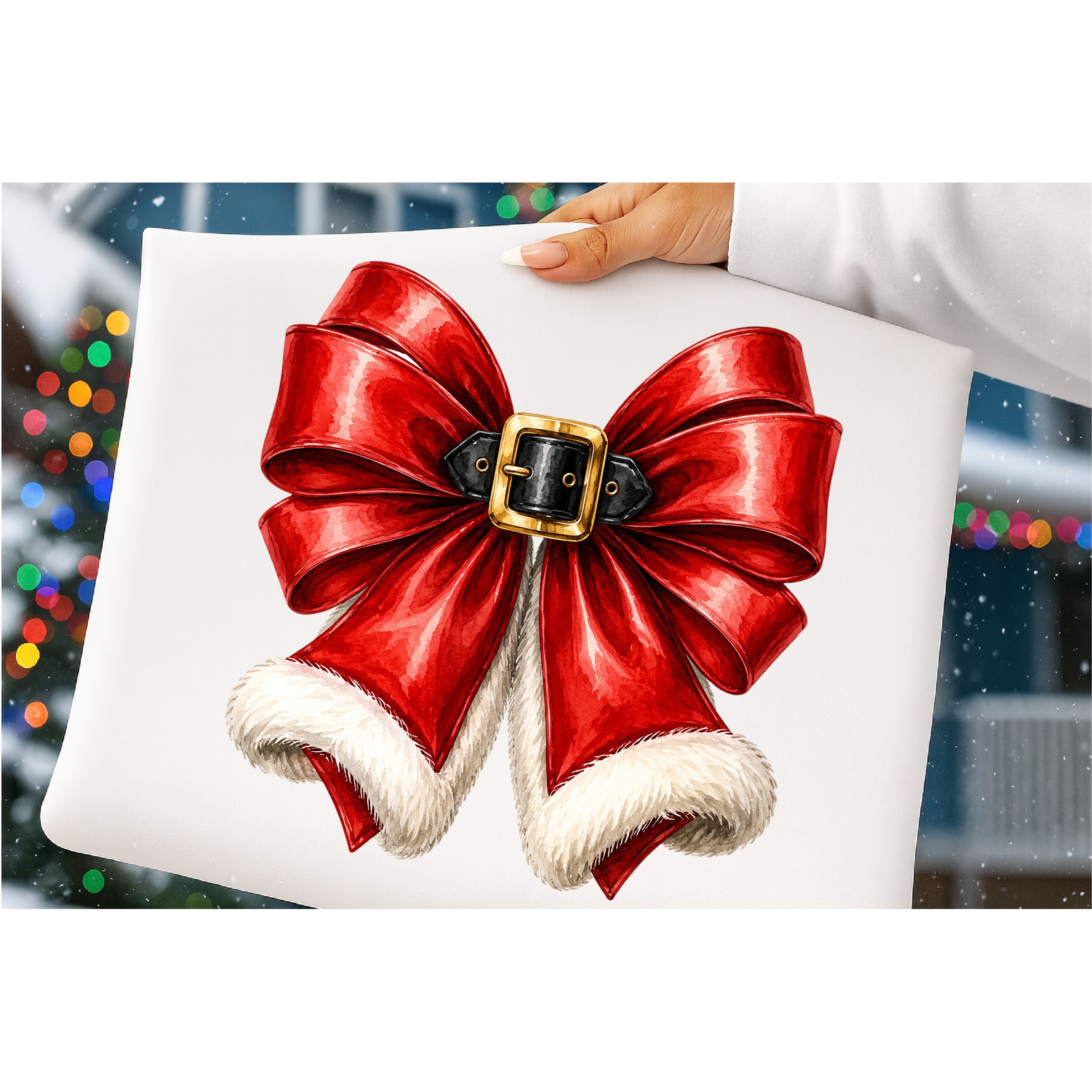 Retro Coquette Christmas Png (2) 4