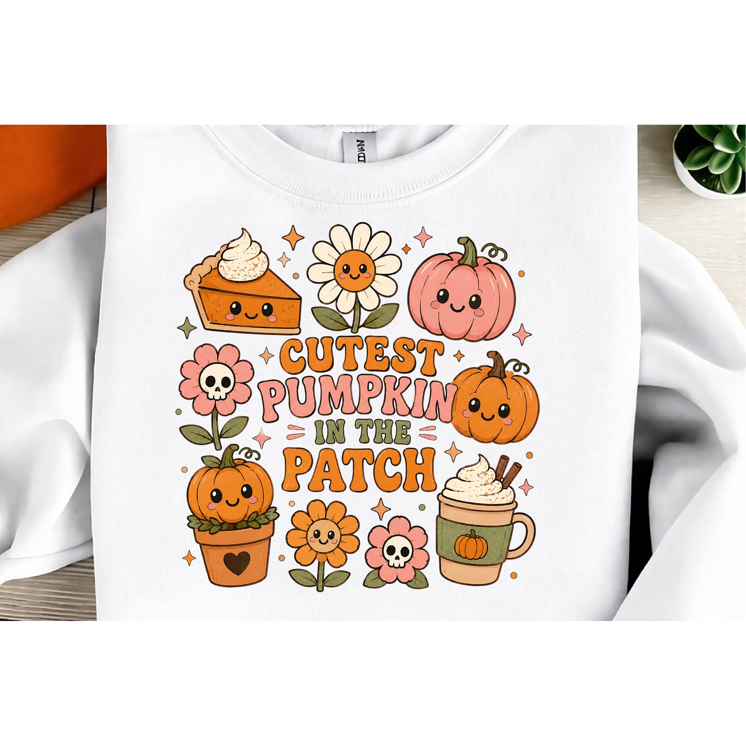 Retro Halloween Sublimation PNG, Ghost Pumpkin Designs 2