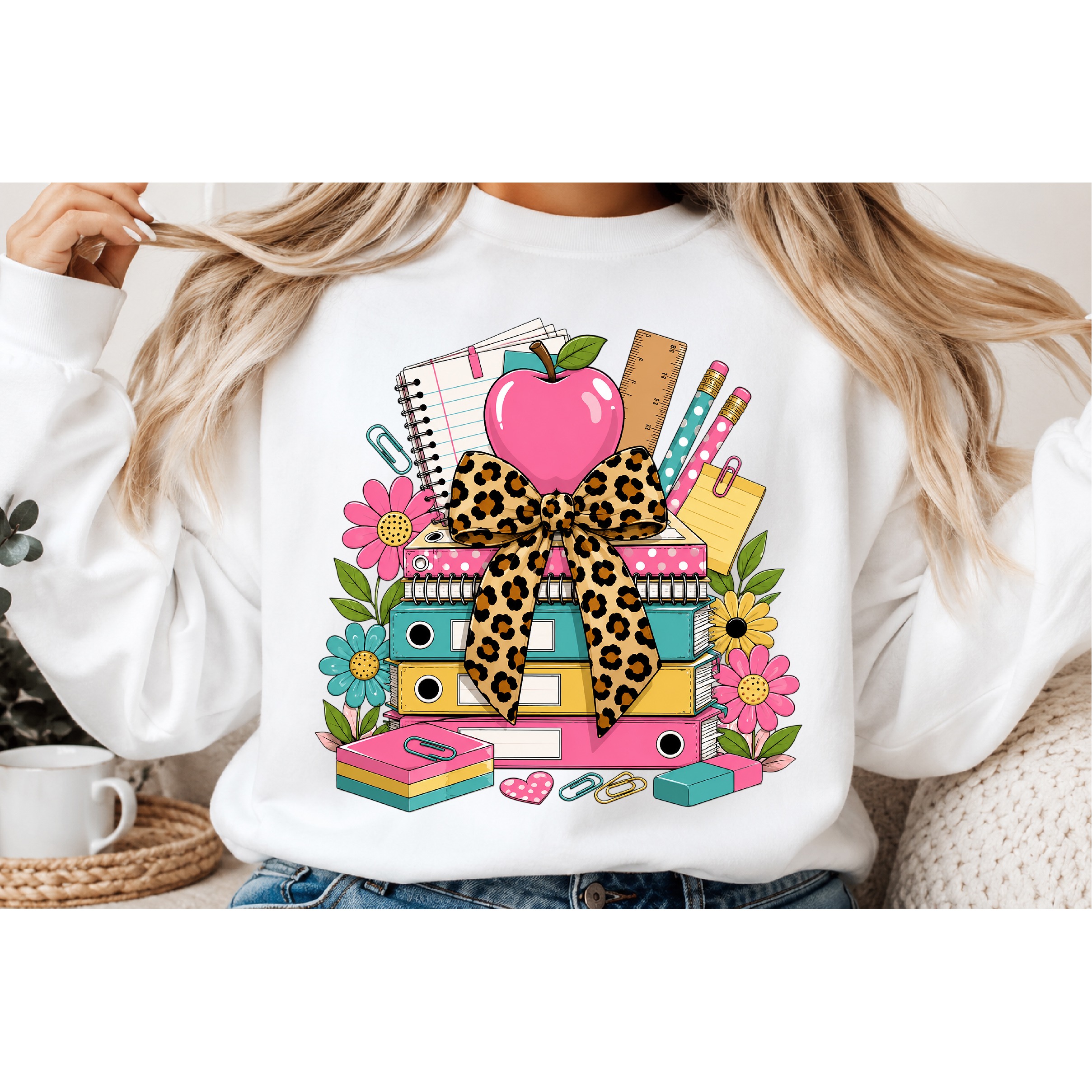 Retro School Coquette Back to School Png 2