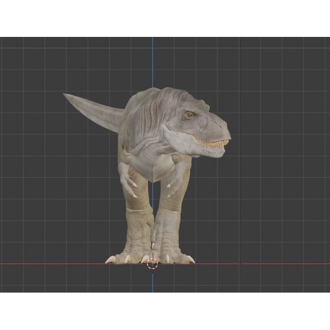 Rigged Trex shep Free 3D model 5