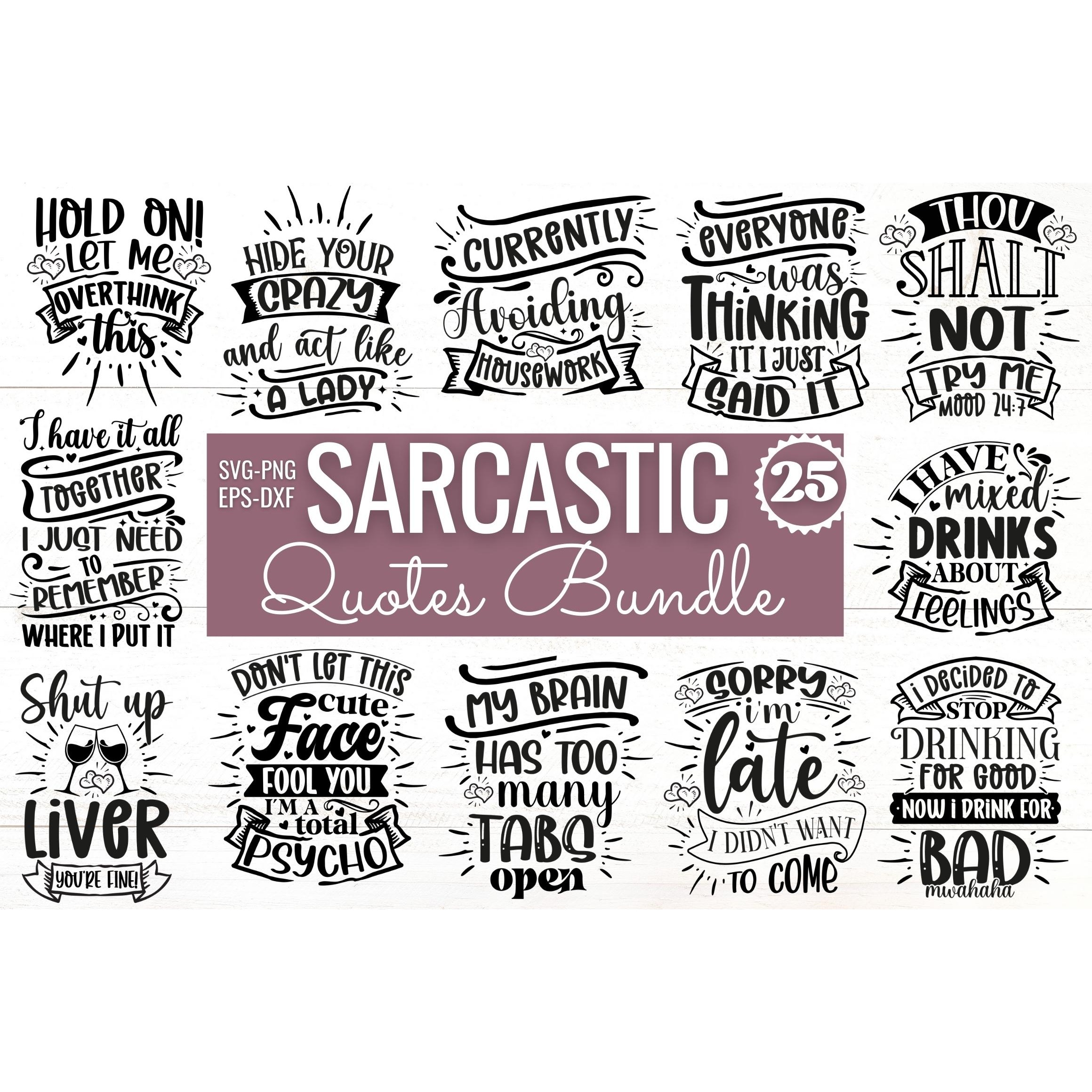 Sarcastic SVG Bundle (2)
