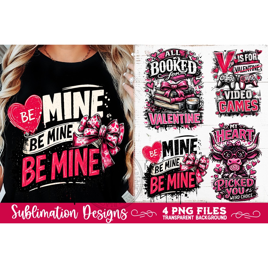 Sarcastic Valentine PNG Funny Sublimation 4 Designs (2) 3