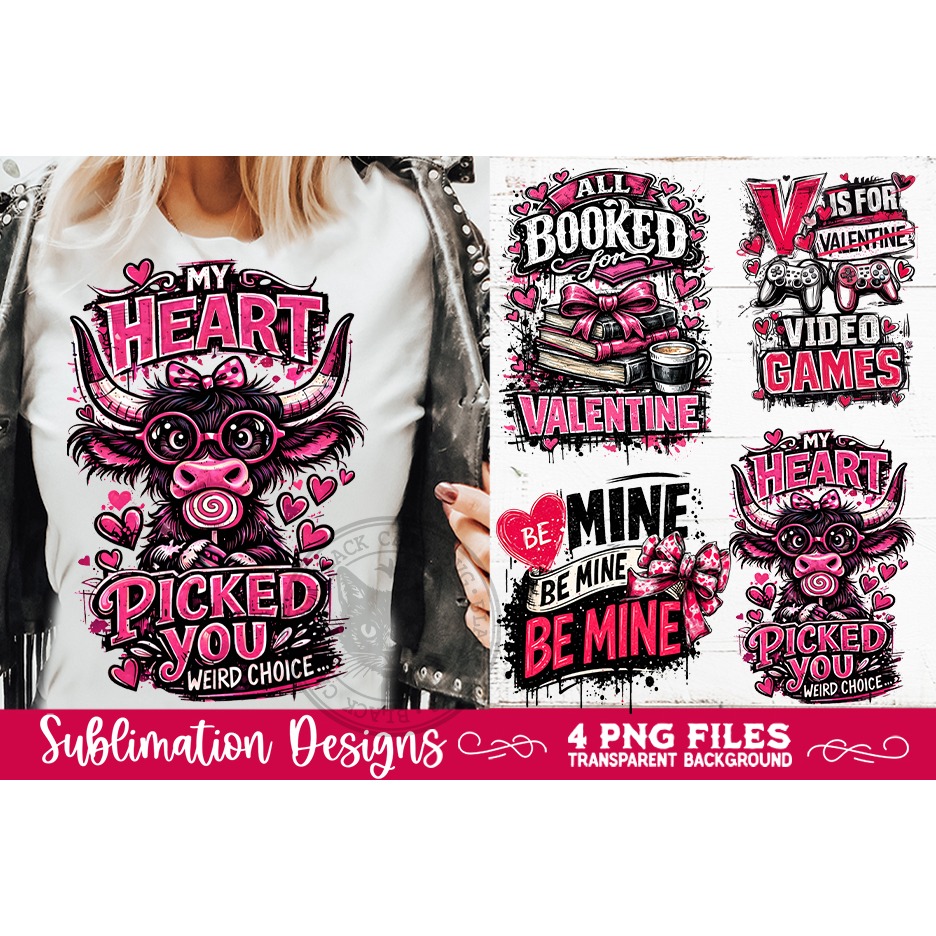 Sarcastic Valentine PNG Funny Sublimation 4 Designs (2) 6