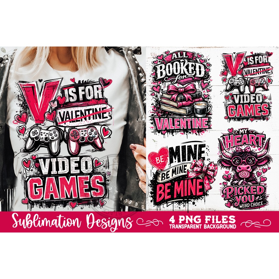 Sarcastic Valentine PNG Funny Sublimation 4 Designs (2) 7