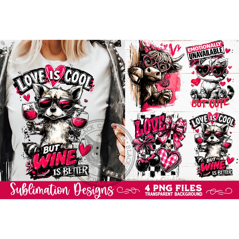 Sarcastic Valentine PNG Funny Sublimation 4 Designs (3) 5