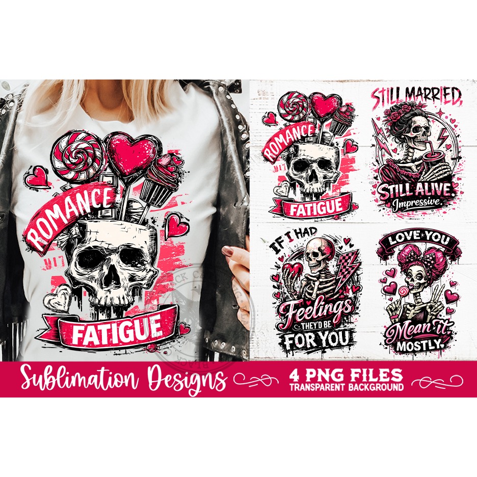 Sarcastic Valentine PNG Funny Sublimation 4 Designs 5