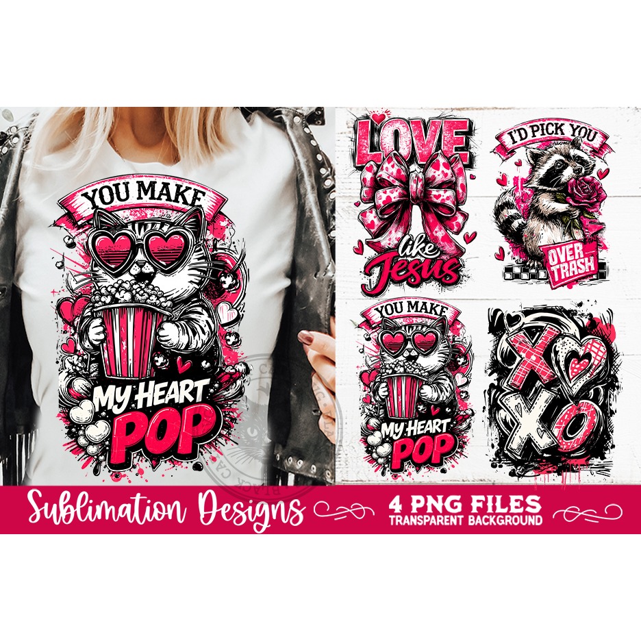 Sarcastic Valentine PNG Funny Sublimation 4 Designs (4) 7