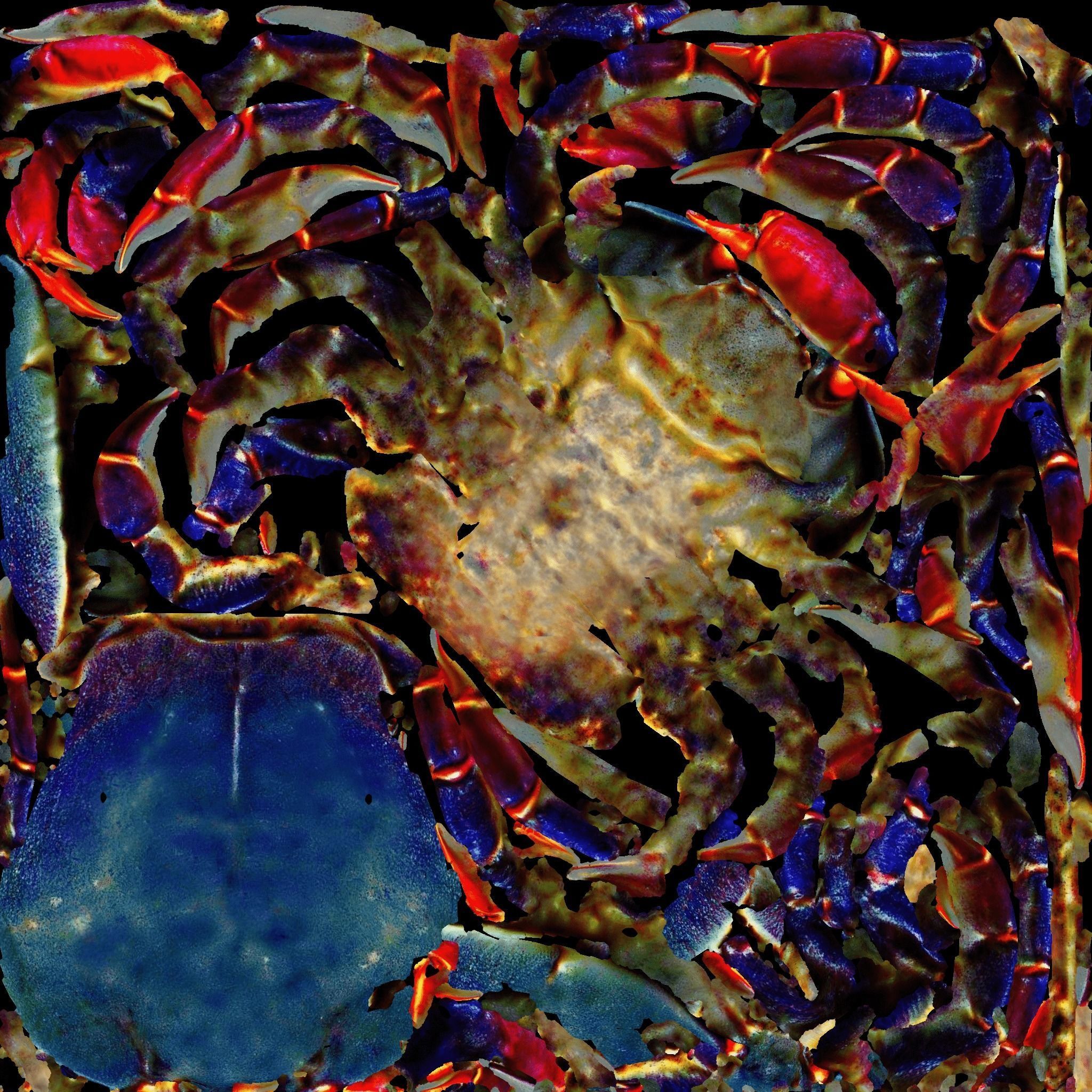 Sea Crab Free 3D model 8