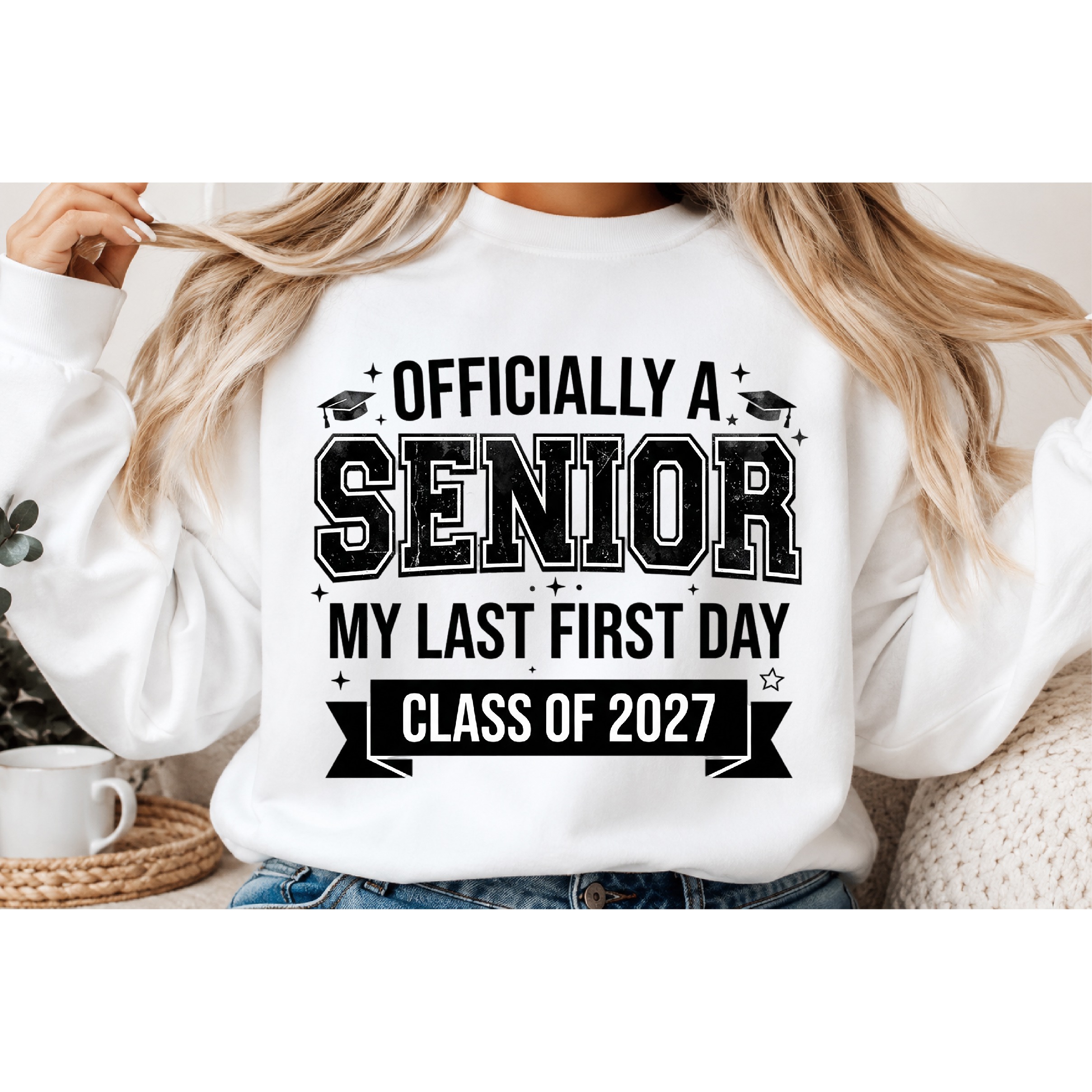 Senior 2027 My Last First Day PNG 2