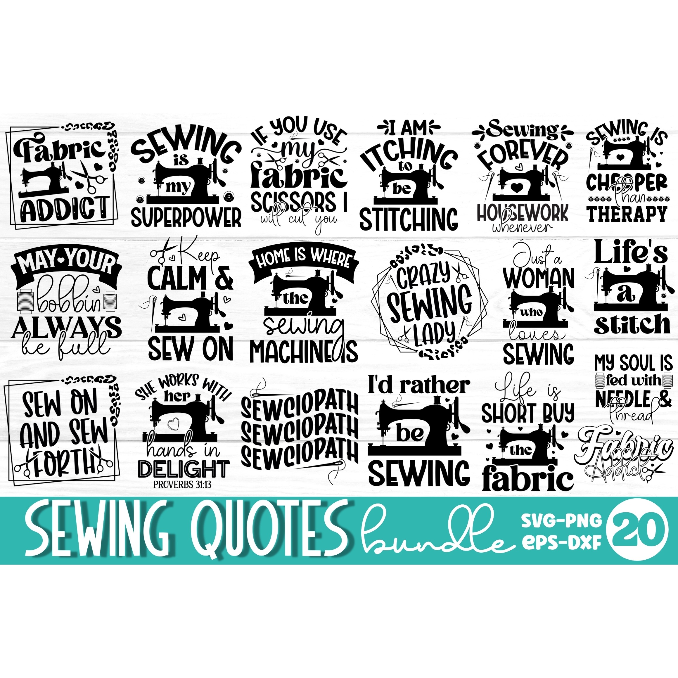 Sewing SVG Bundle