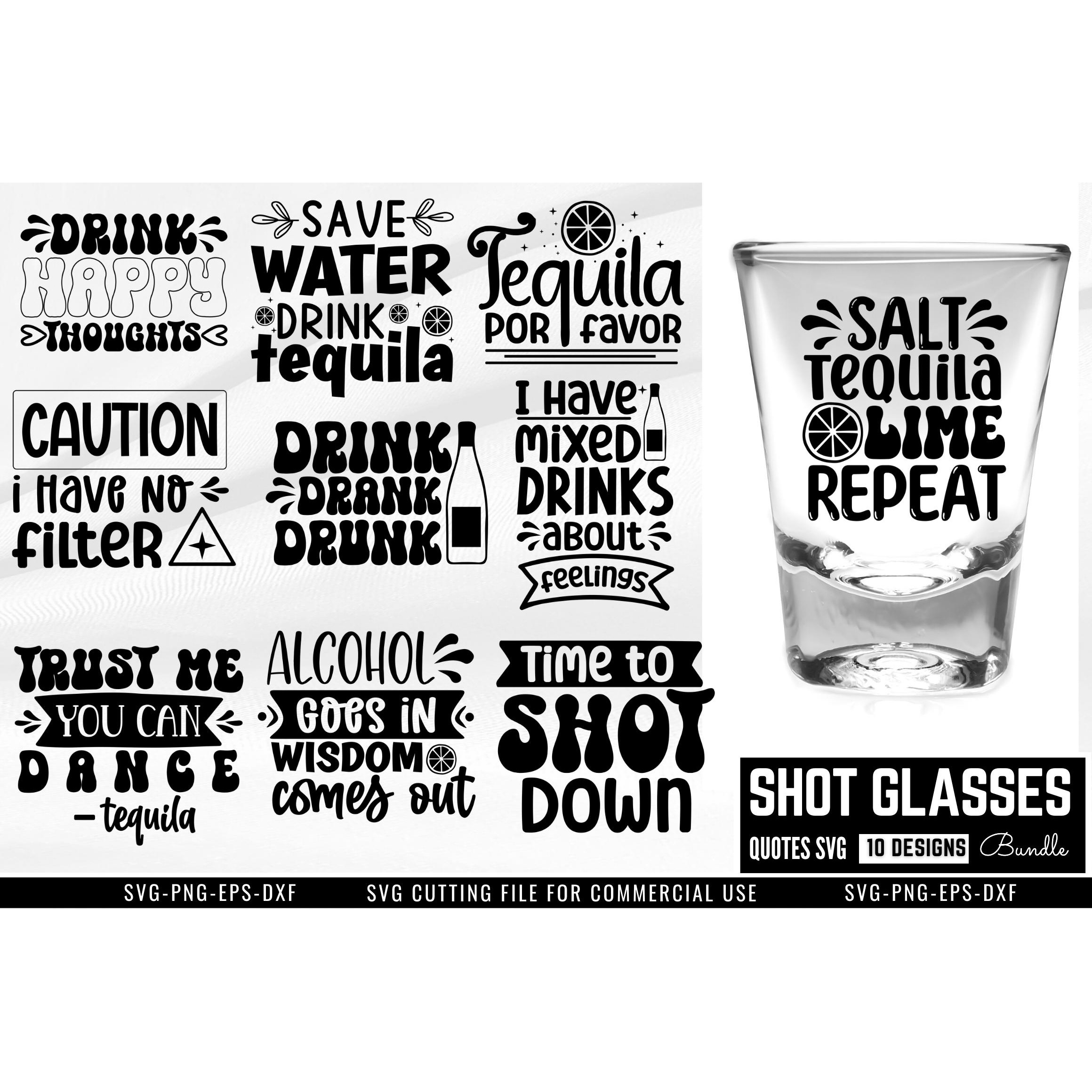 Shot Glass SVG Bundle