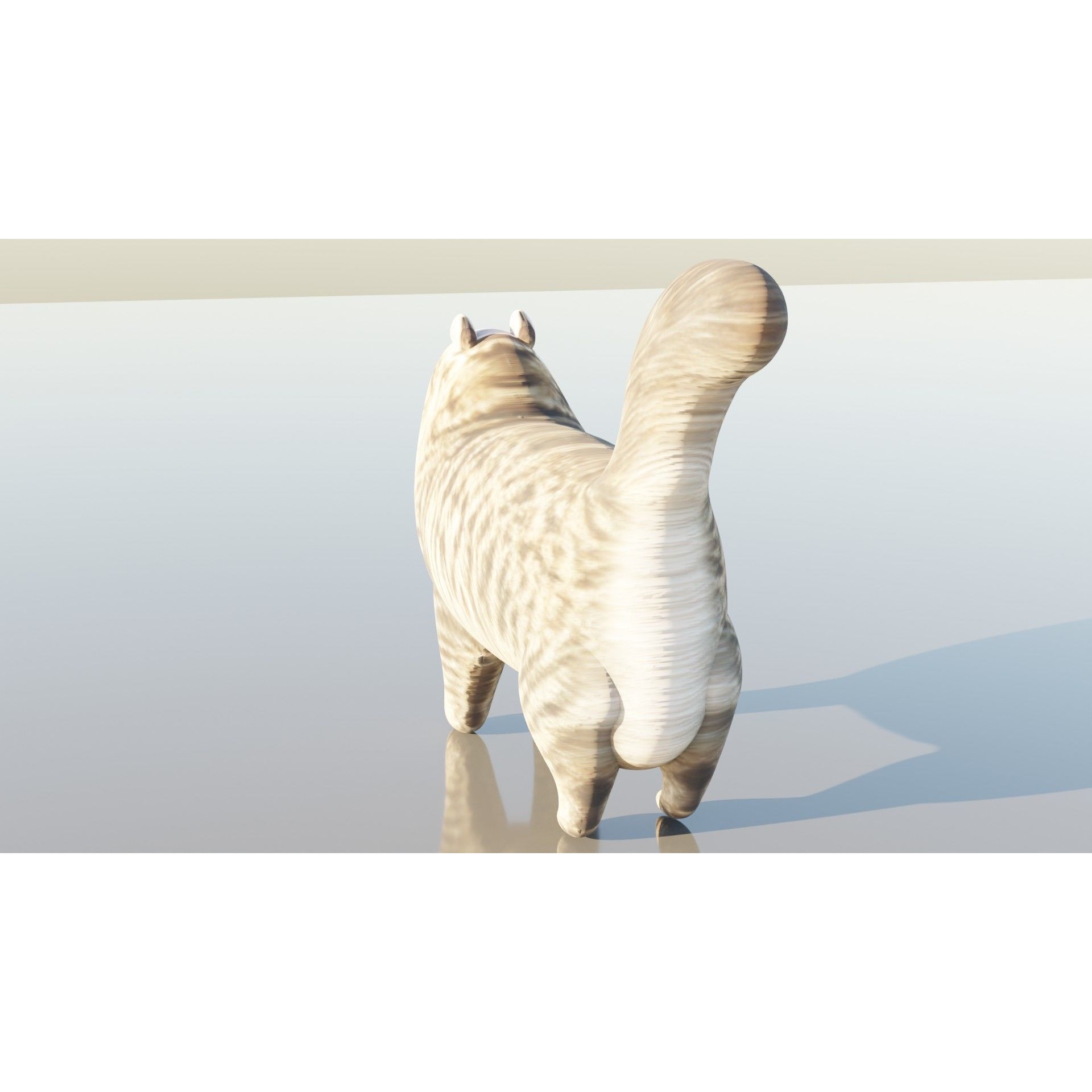 Siberian Cat Free 3D model 5