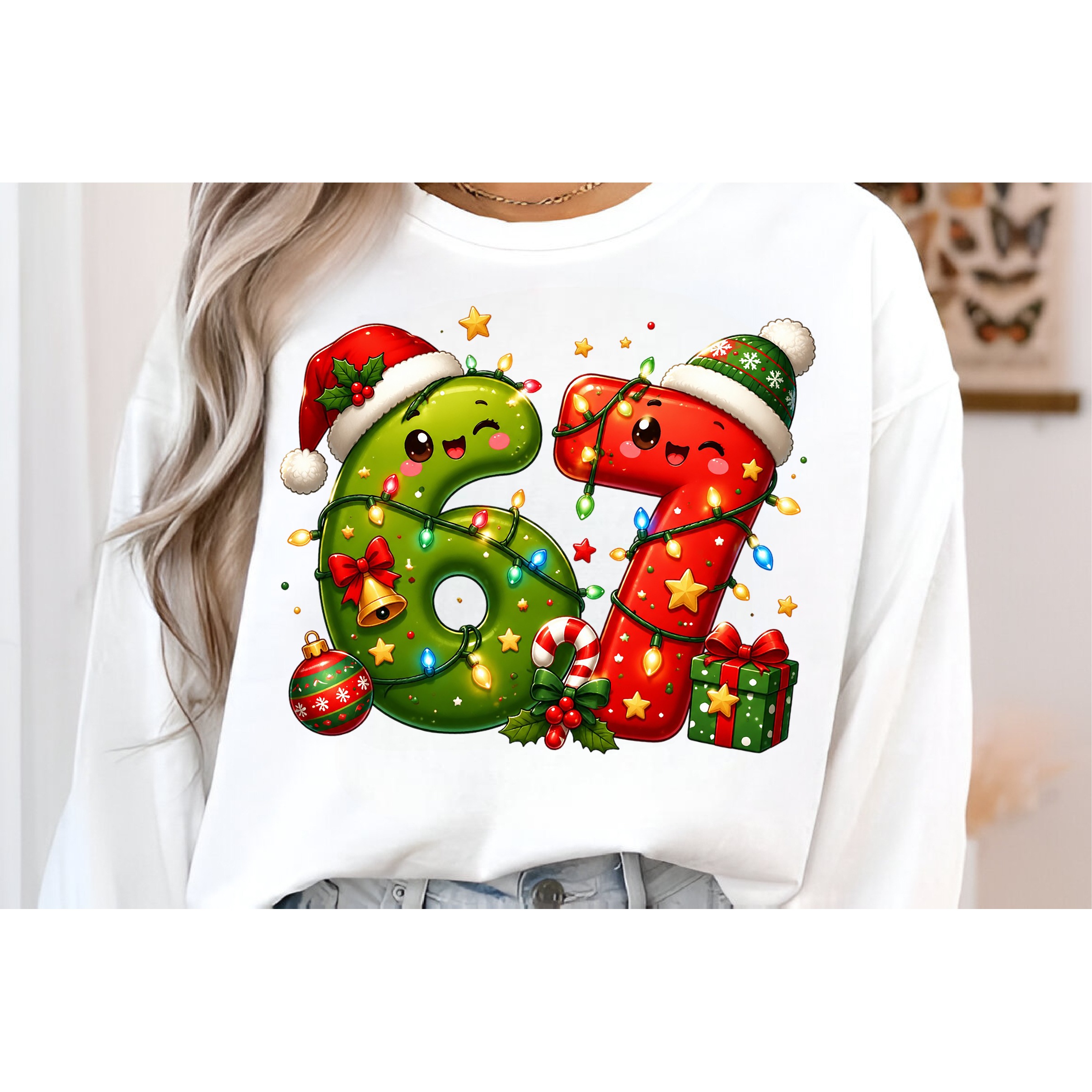 Six Seven 6 7 Christmas PNG (3) 3