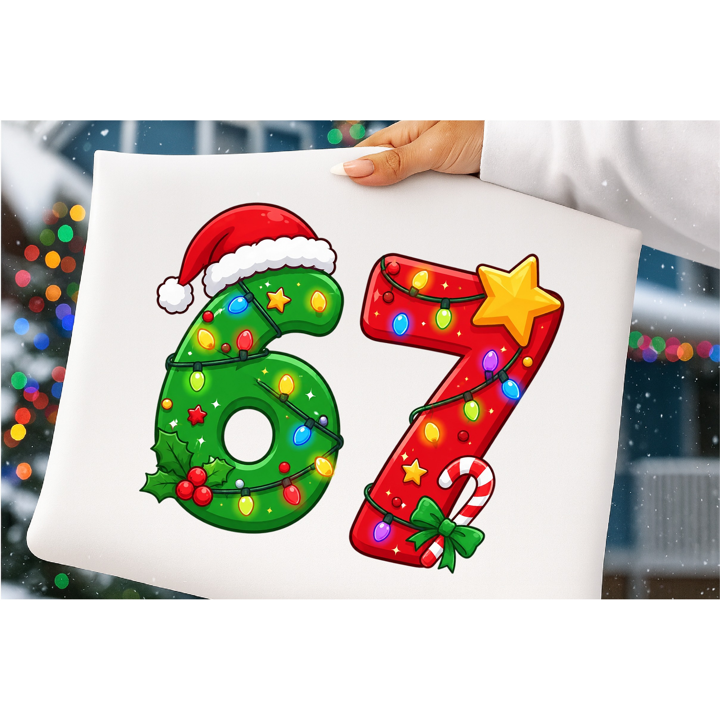Six Seven 6 7 Christmas PNG (5) 4
